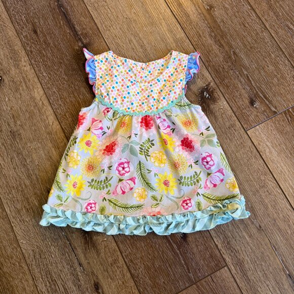 Matilda Jane floral dress size 4 months - Picture 5 of 7